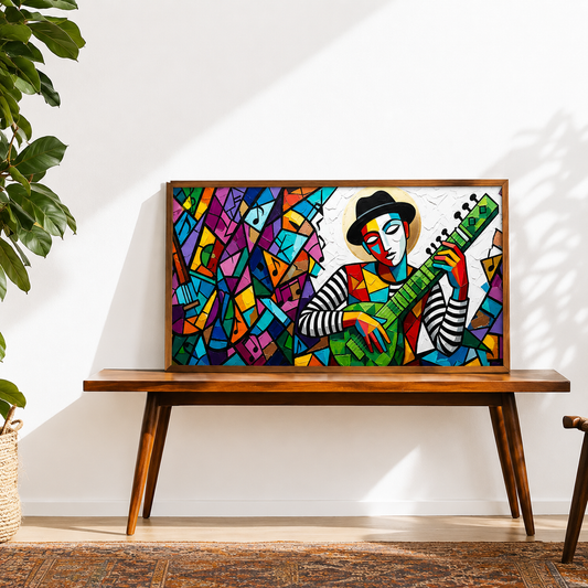 Abstract Musical Harmony Wall Art