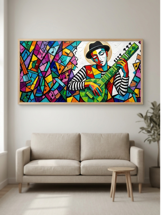 Abstract Musical Harmony Wall Art