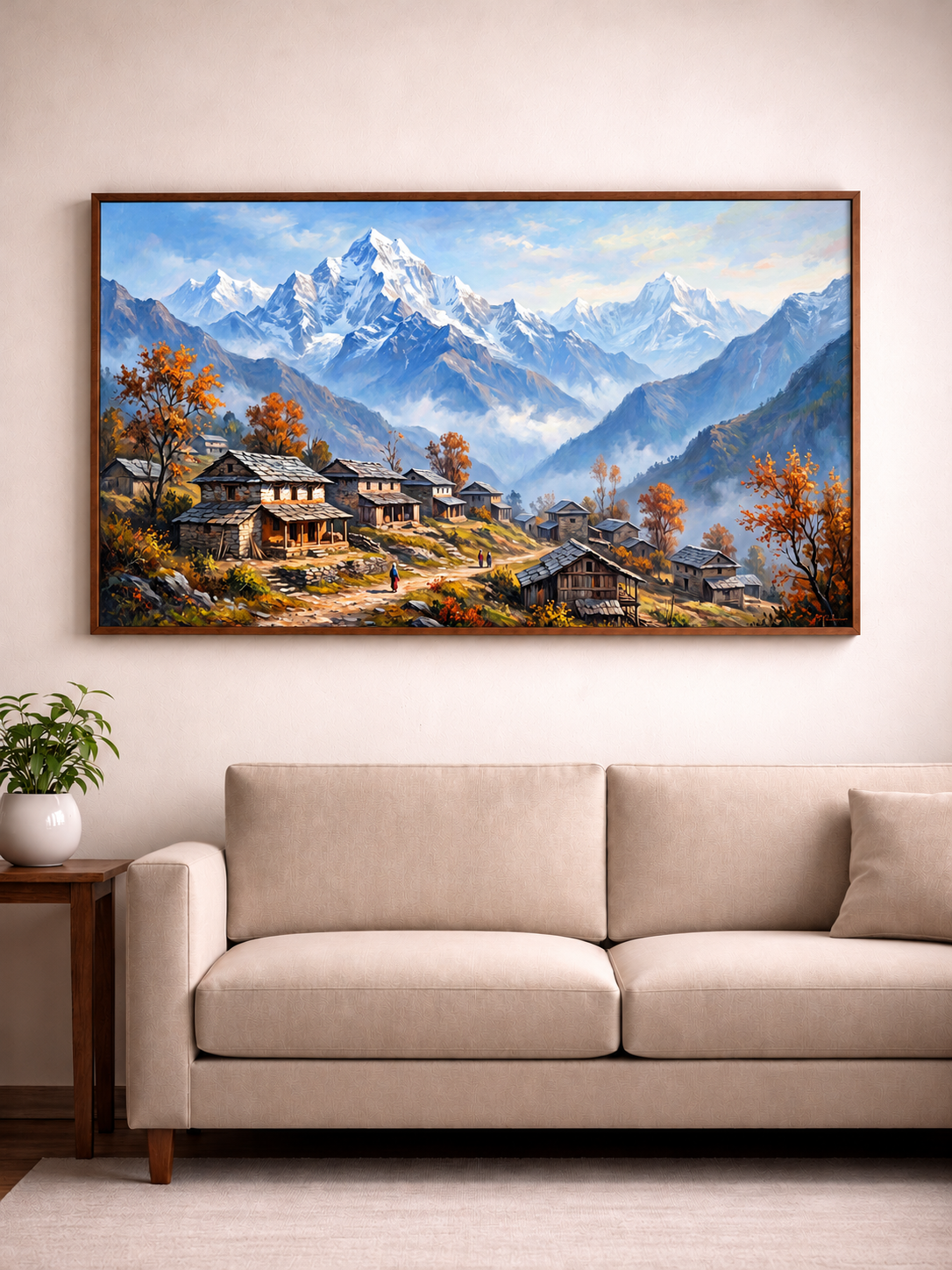 Himalayan Village Serenity