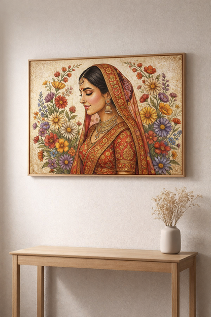 Regal Indian Wedding Portrait