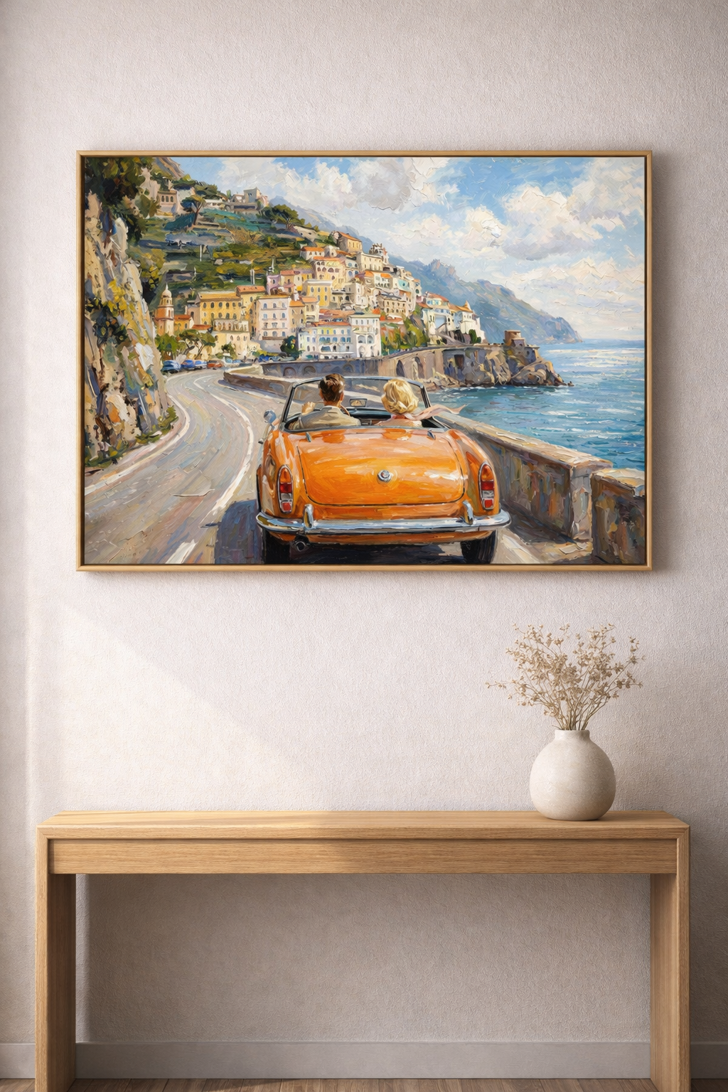 Mediterranean Road Trip Painting
