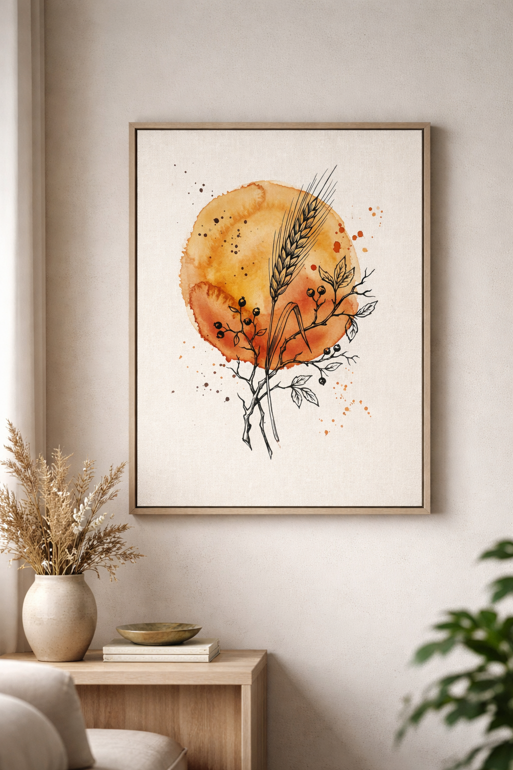 Autumn Harvest Botanical Artwork