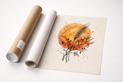 Autumn Harvest Botanical Artwork