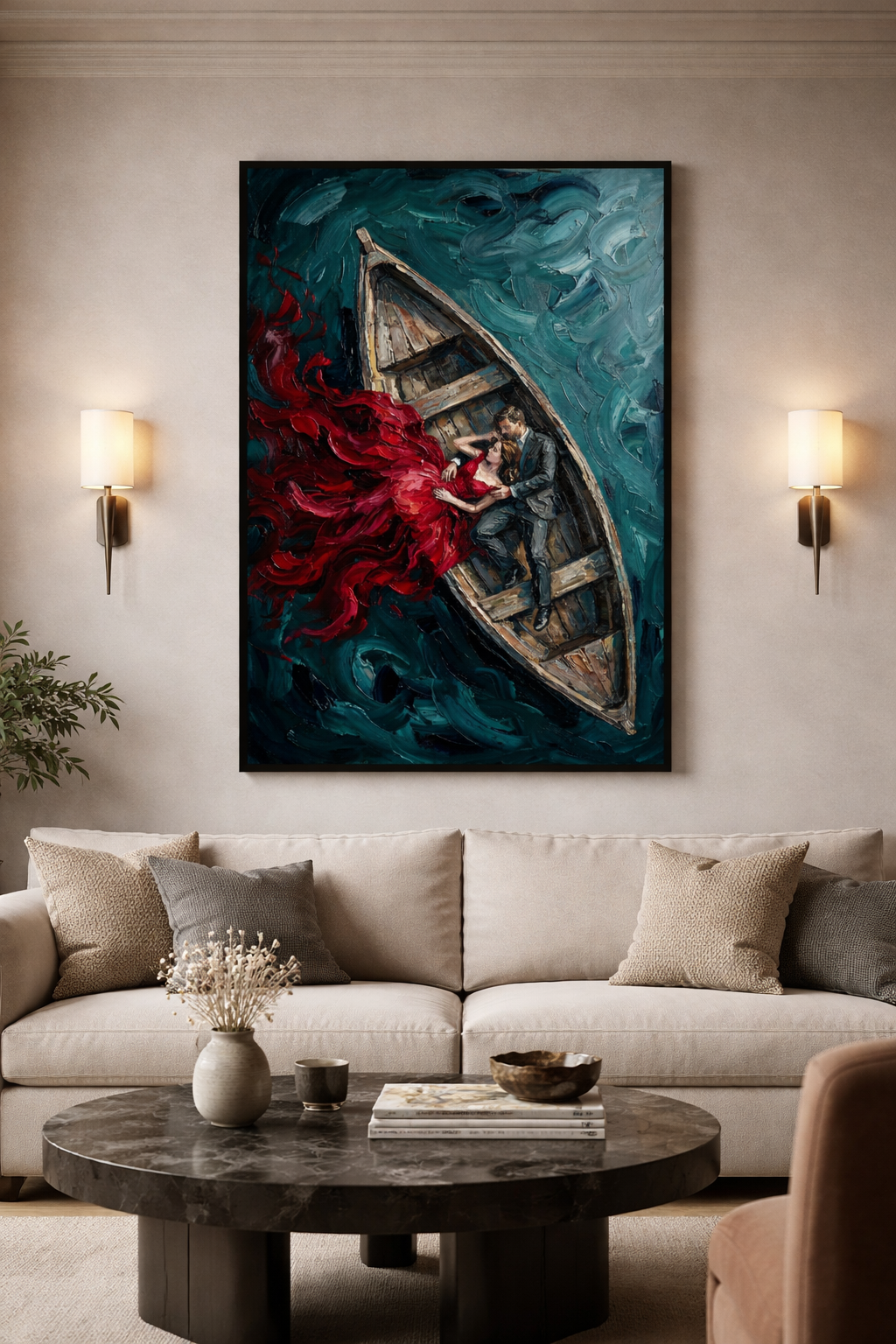 Dramatic Love Ocean Escape