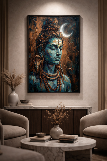 Mystic Mahadev Spiritual Stillness