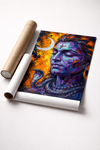 Mahadev Meditative Energy Art