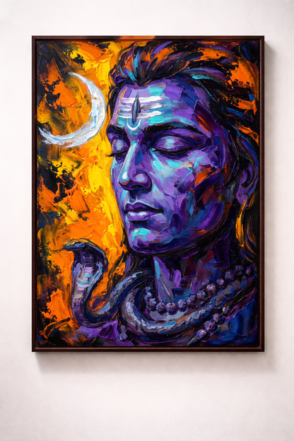Mahadev Meditative Energy Art