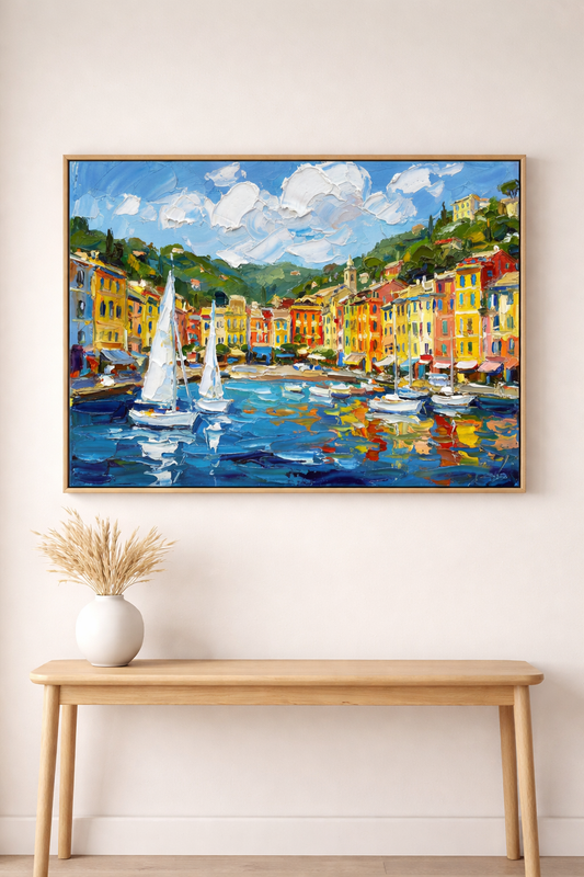Mediterranean Port Joyful Waters
