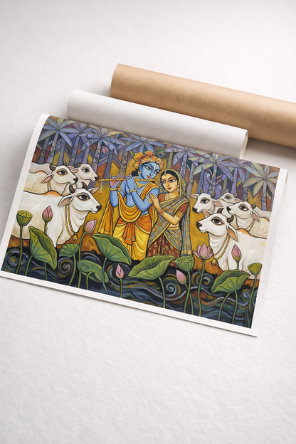 Radha Krishna Divine Harmony