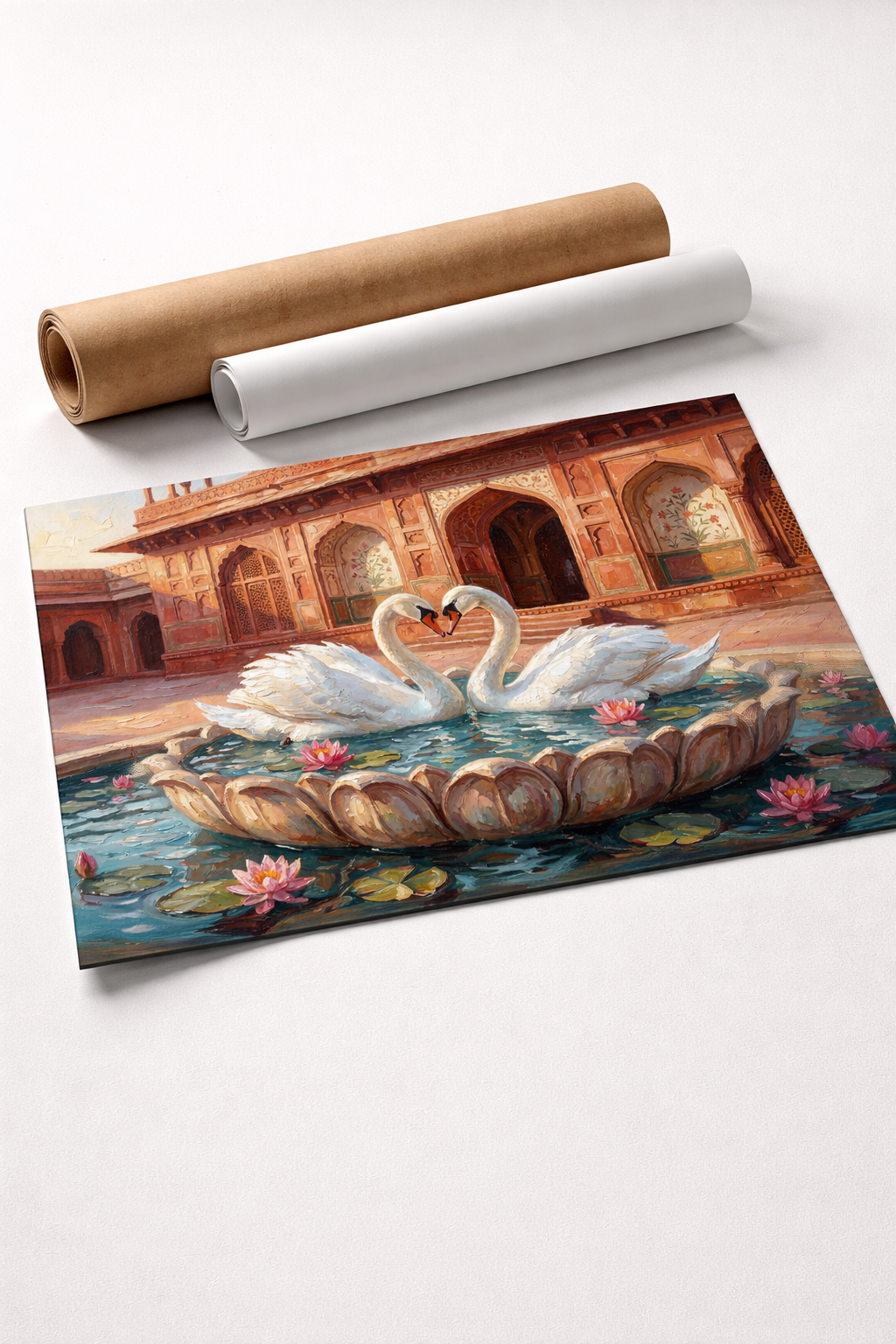 Regal Garden Swan Pair