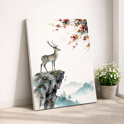 Ethereal Deer Mountain Calm