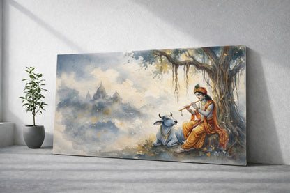 Krishna Nature Divine Calm