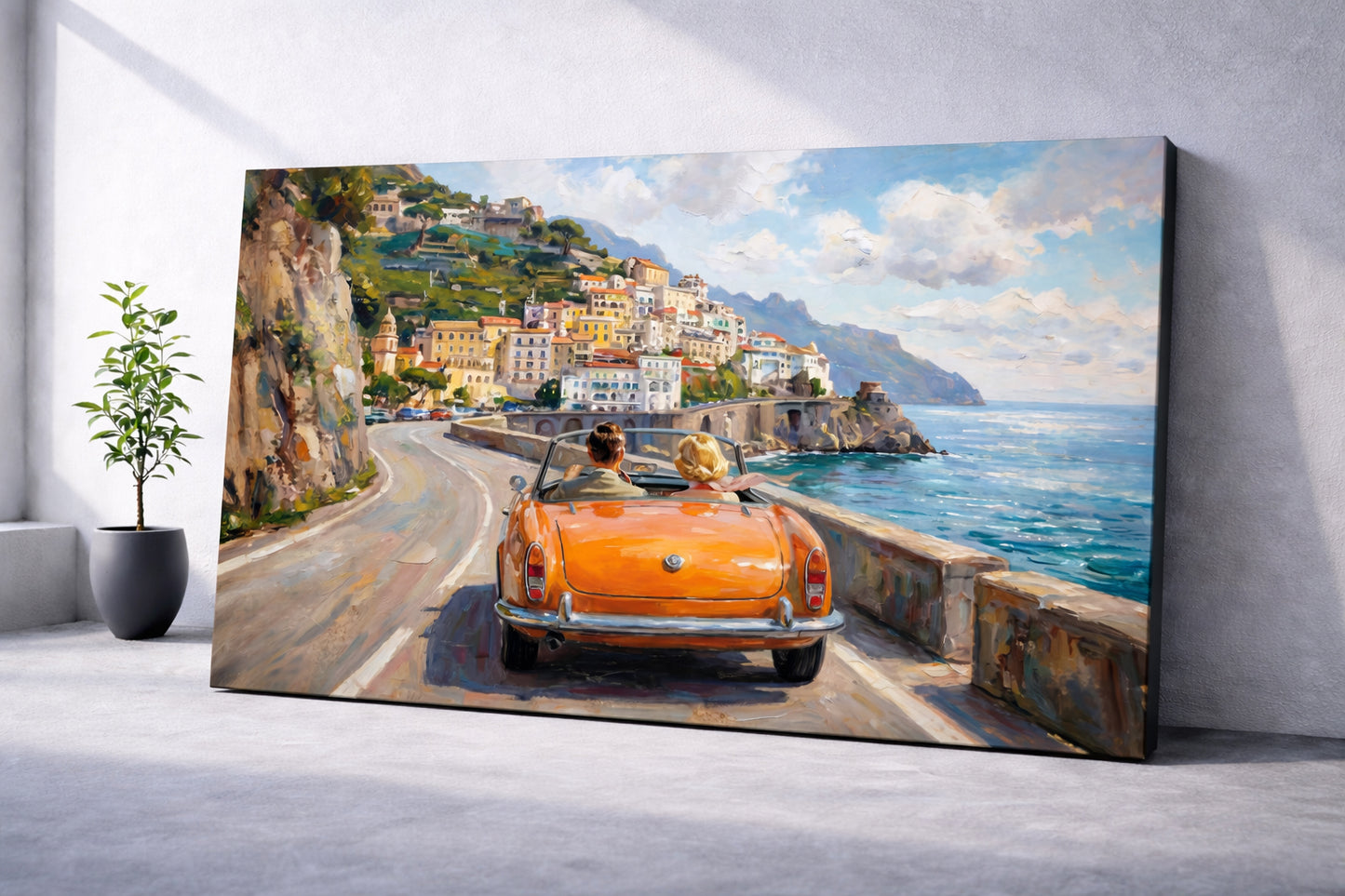 Mediterranean Road Trip Painting