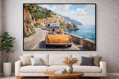 Mediterranean Road Trip Painting
