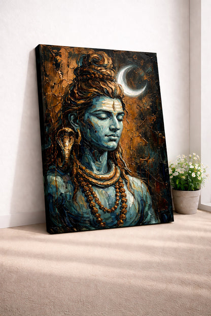 Mystic Mahadev Spiritual Stillness