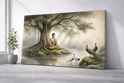 Buddha Meditation Under Bodhi
