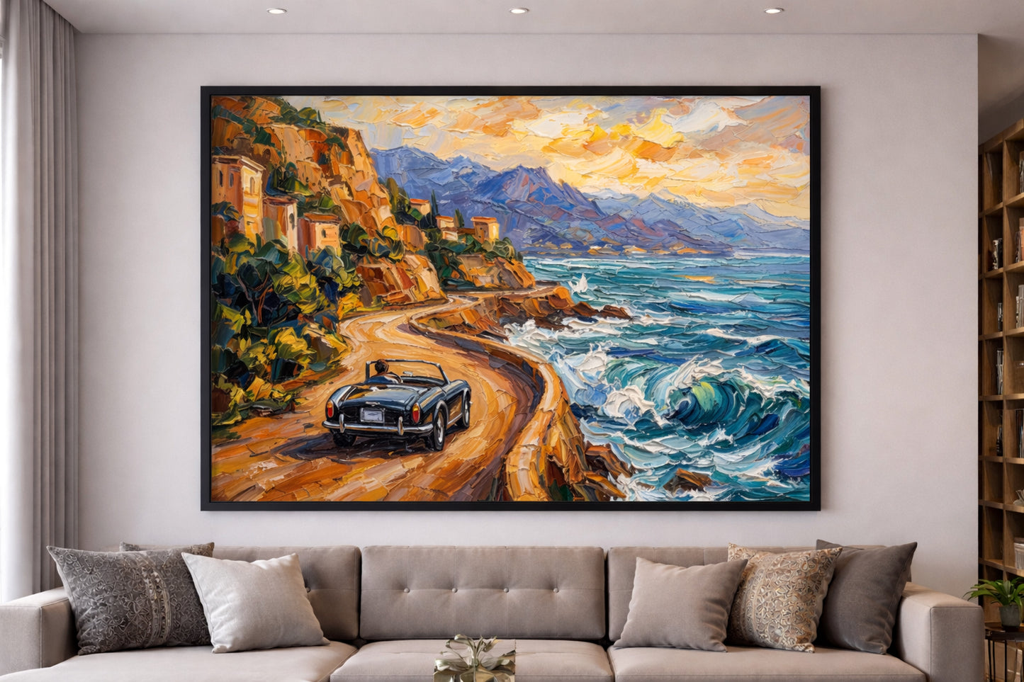 Coastal Road Classic Car