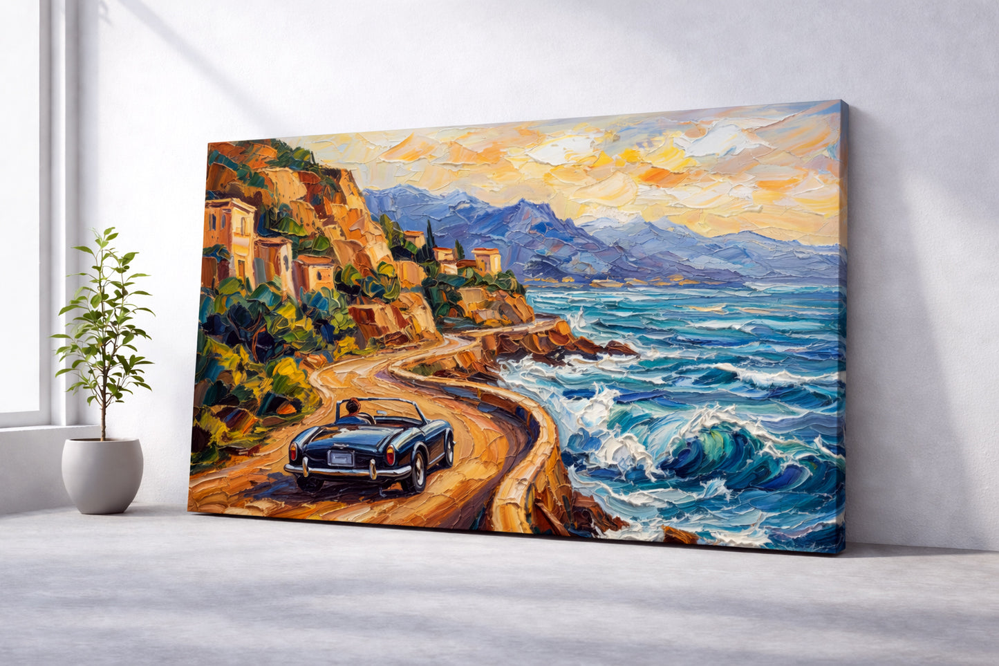 Coastal Road Classic Car