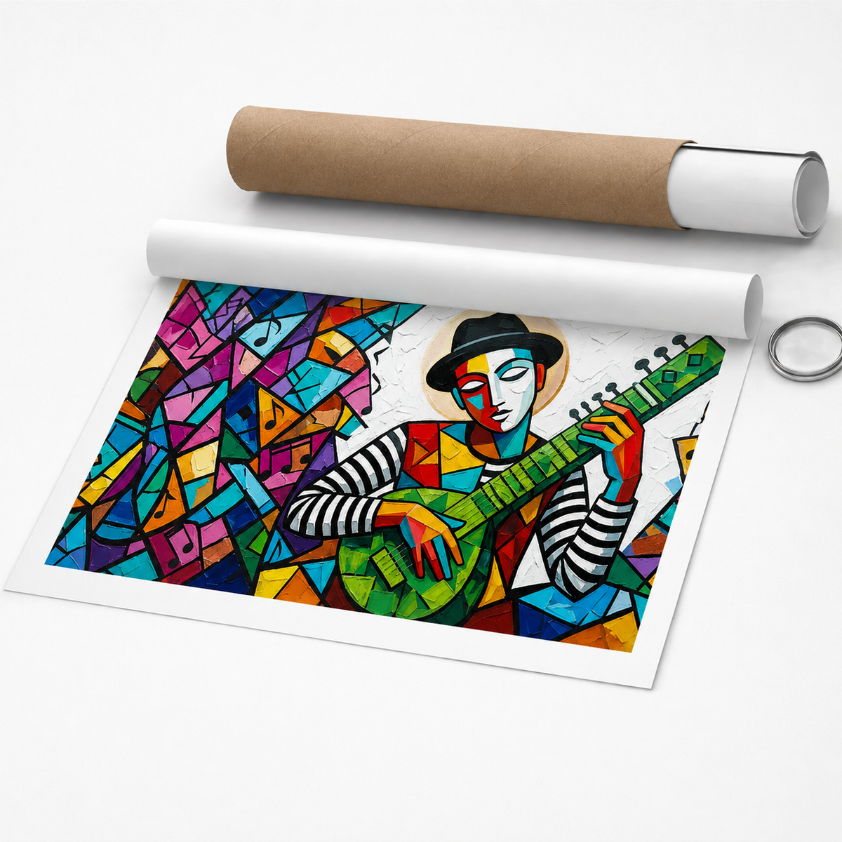 Abstract Musical Harmony Wall Art