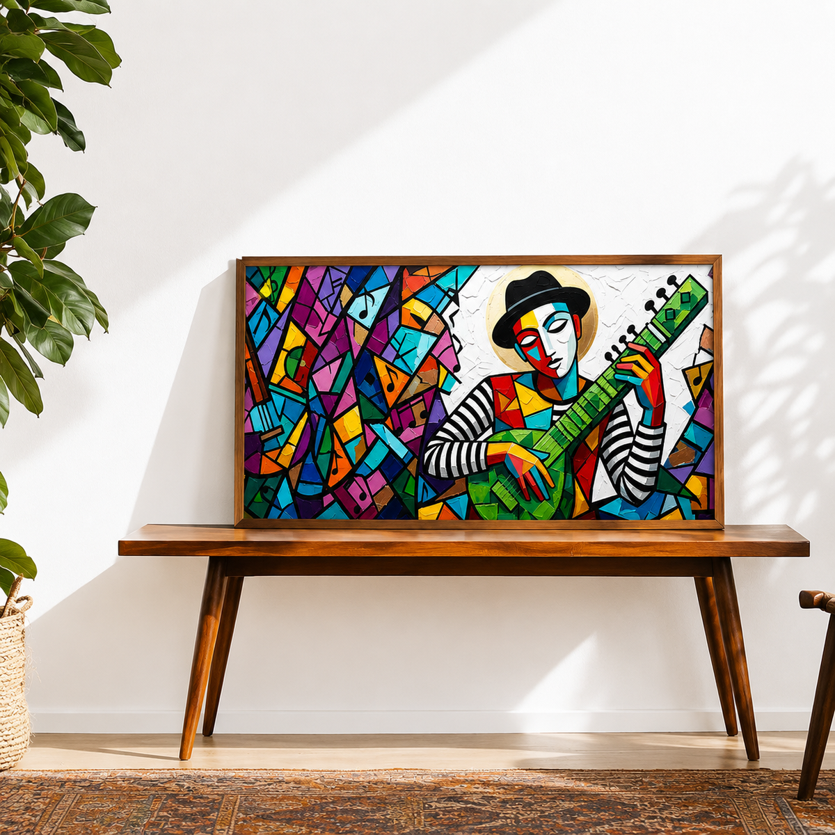 Abstract Musical Harmony Wall Art