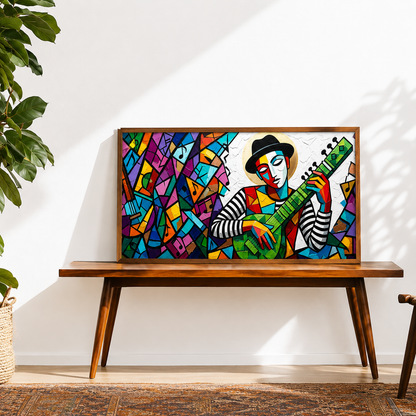Abstract Musical Harmony Wall Art