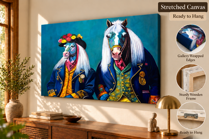 The Noble Horse Couple
