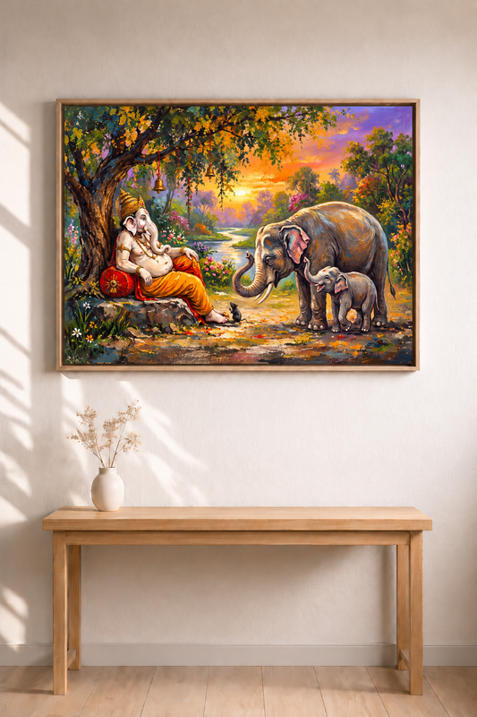 Ganesha and the Elephant Family