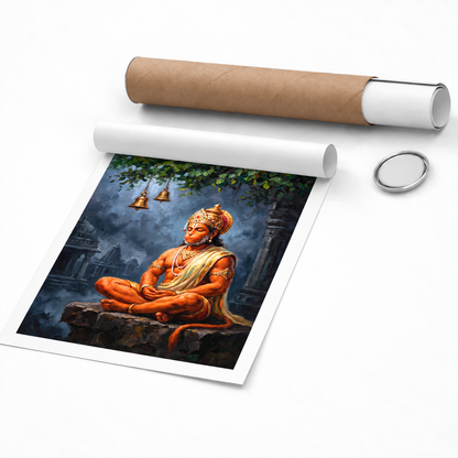 Divine Serenity of Lord Hanuman