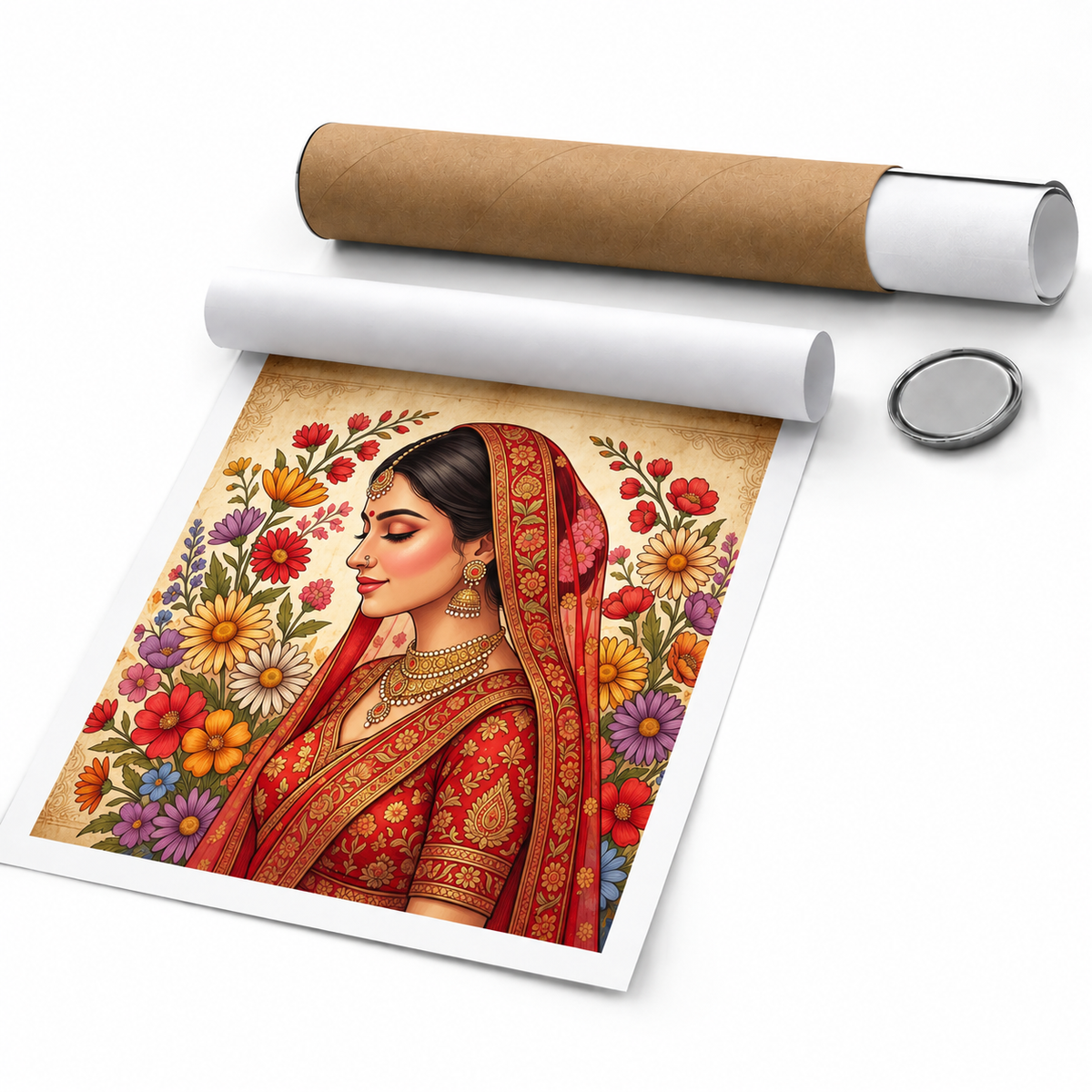Regal Indian Wedding Portrait
