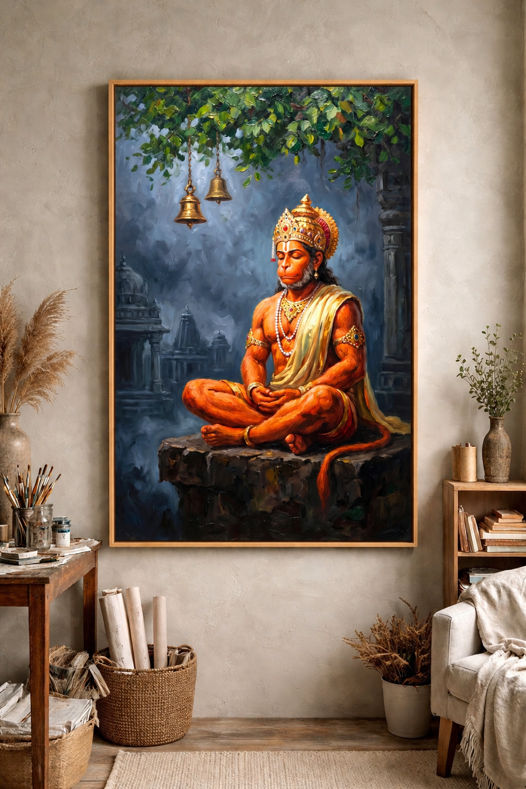 Divine Serenity of Lord Hanuman