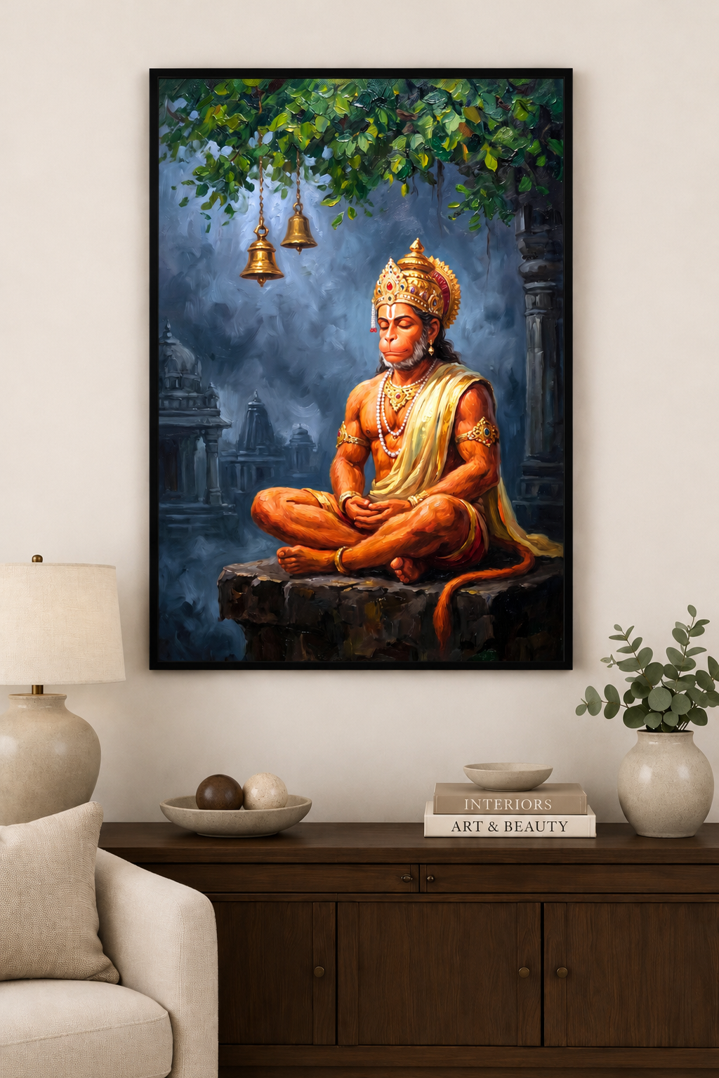 Divine Serenity of Lord Hanuman