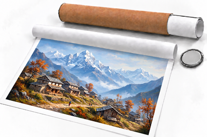Himalayan Village Serenity