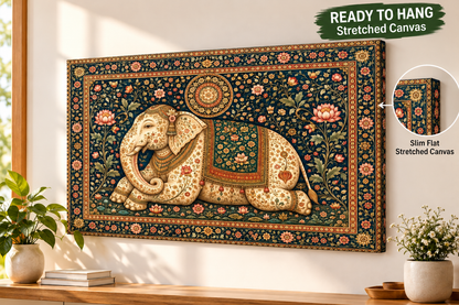 Golden Mandala Elephant