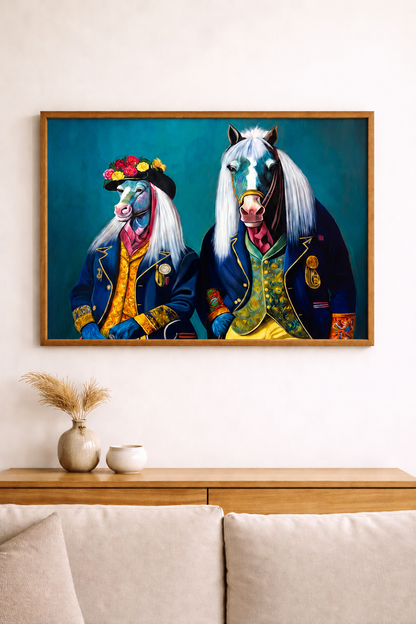 The Noble Horse Couple