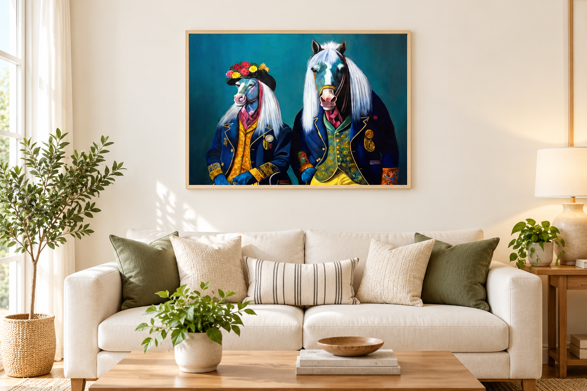 The Noble Horse Couple