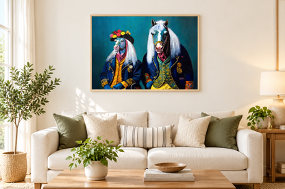 The Noble Horse Couple