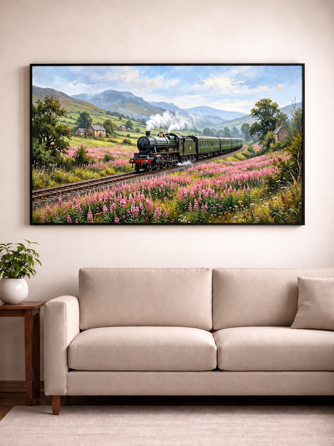 Countryside Railway Serenity