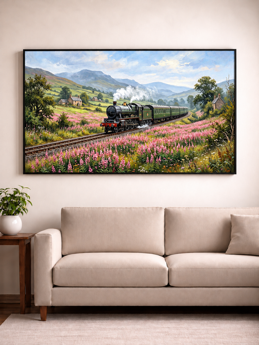 Countryside Railway Serenity