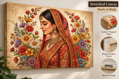 Regal Indian Wedding Portrait