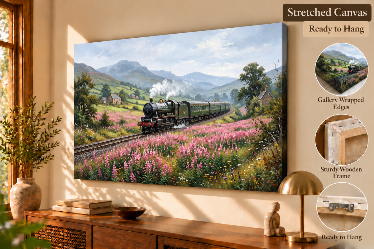 Countryside Railway Serenity
