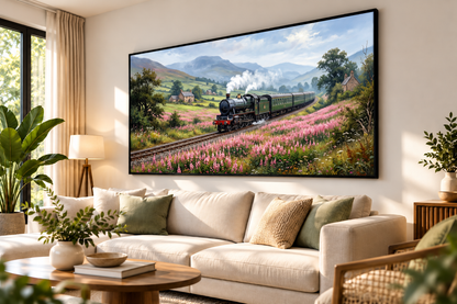 Countryside Railway Serenity