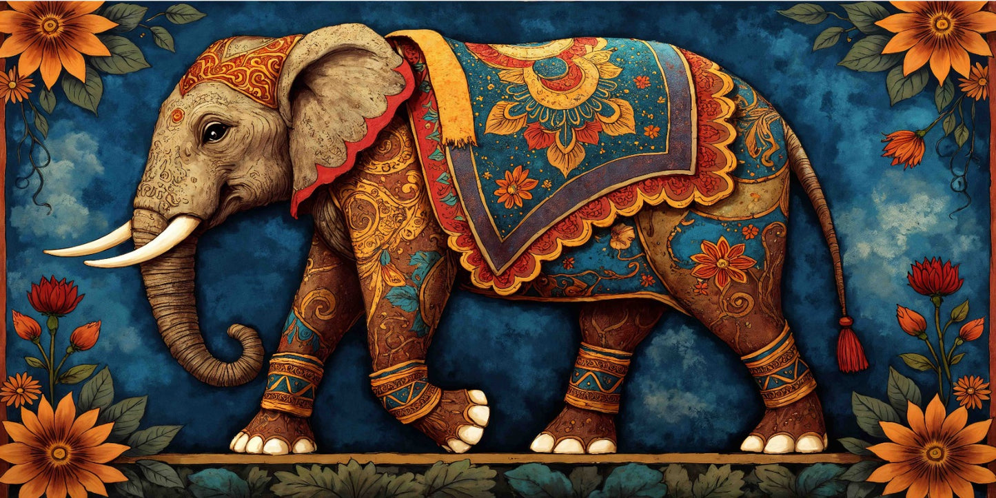 Royal Elephant Heritage Wall Art